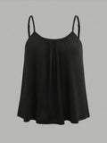 Plus Size Summer Solid Color Camisole
