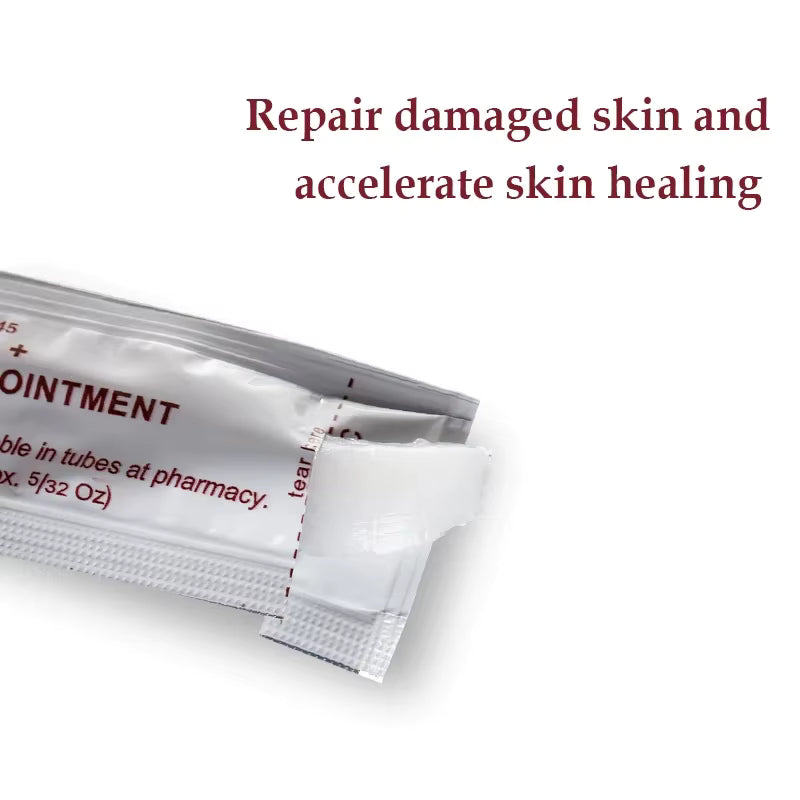 100Pcs Tattoo Aftercare Cream Fougera Vitamin Ointment Tattoo Care Supplies Recovery Cream Vitamin A&D Tattoo Repairing